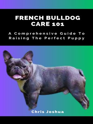 cover image of FRENCH BULLDOG CARE 101